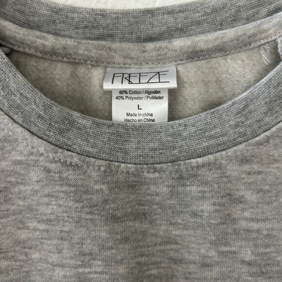 Women's Grey Sweatshirt Sz. Small Dog Lover Casual Pets Quotes Graphic - Picture 5 of 8